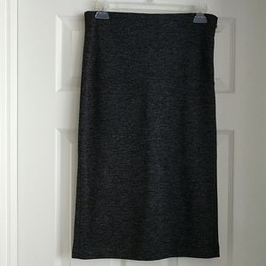 Ann Taylor Loft xs charcoal grey pencil skirt